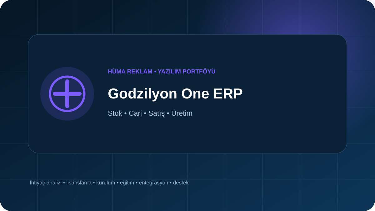 Godzilyon One ERP