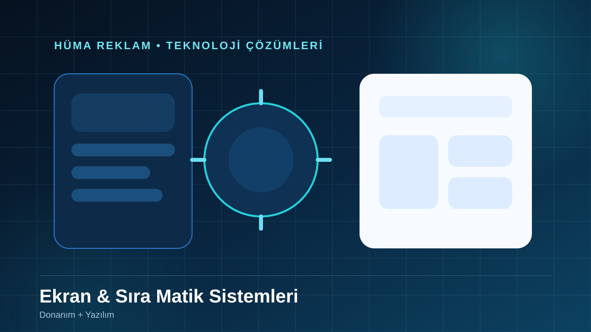 Ekran & Sıra Matik Sistemi