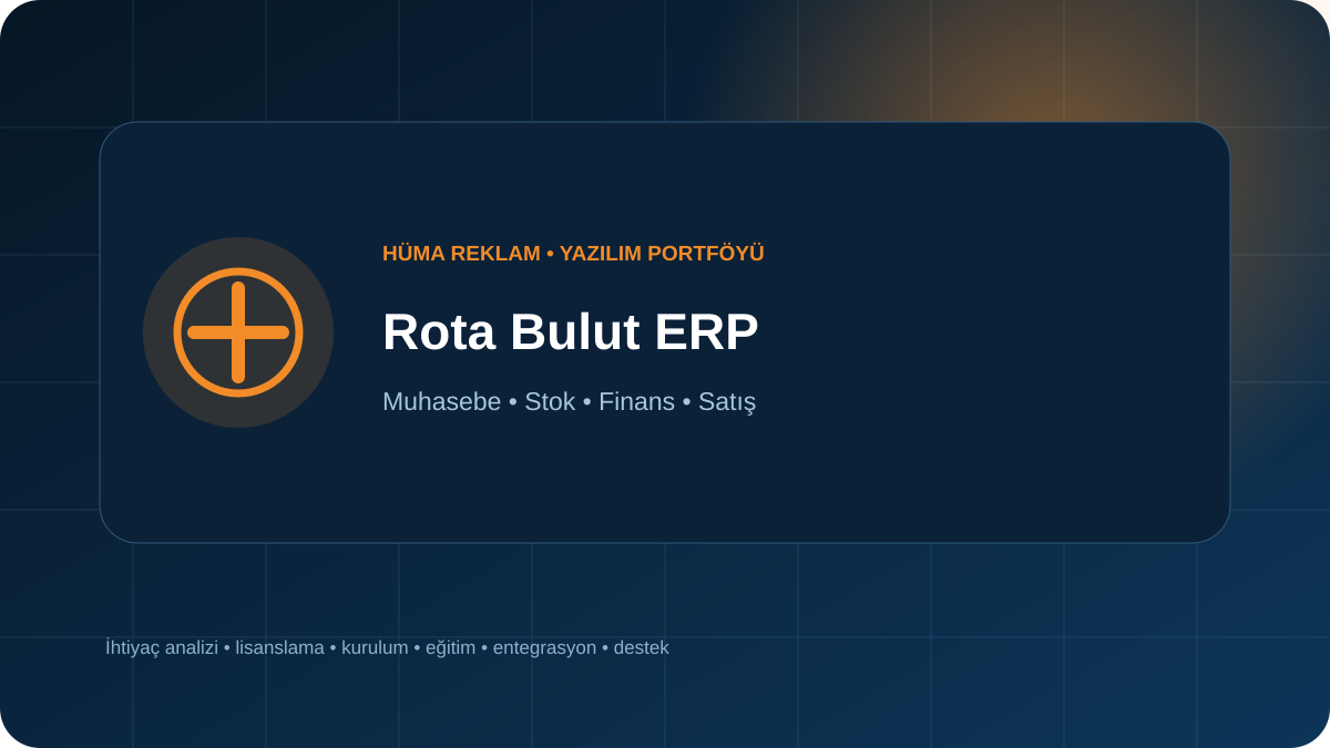 Rota Bulut ERP