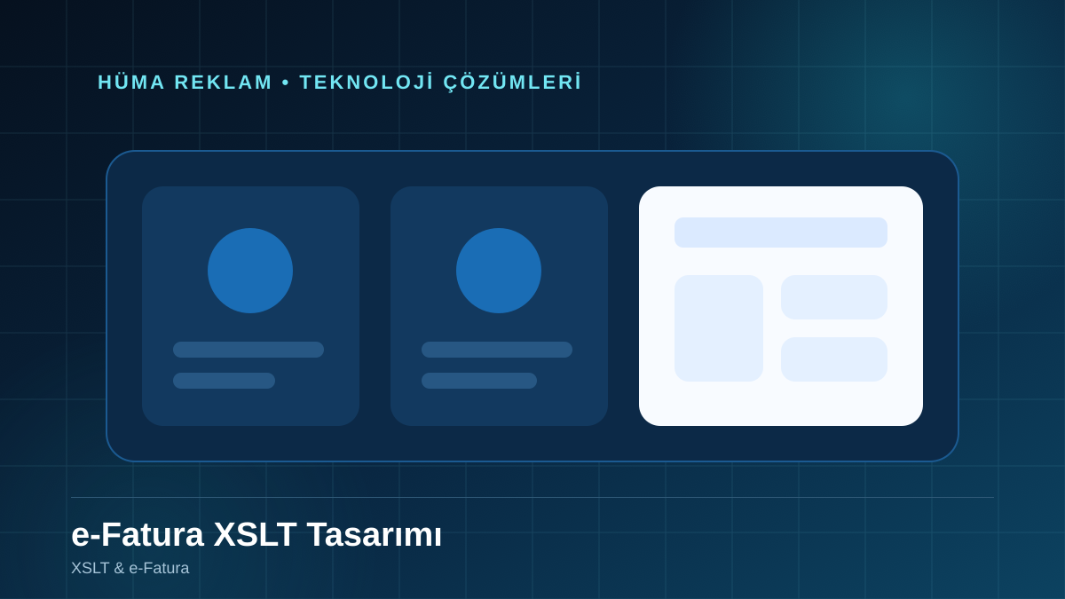 e-Fatura XSLT Tasarımı